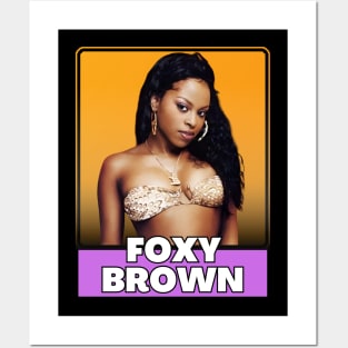 Foxy brown (retro) Posters and Art